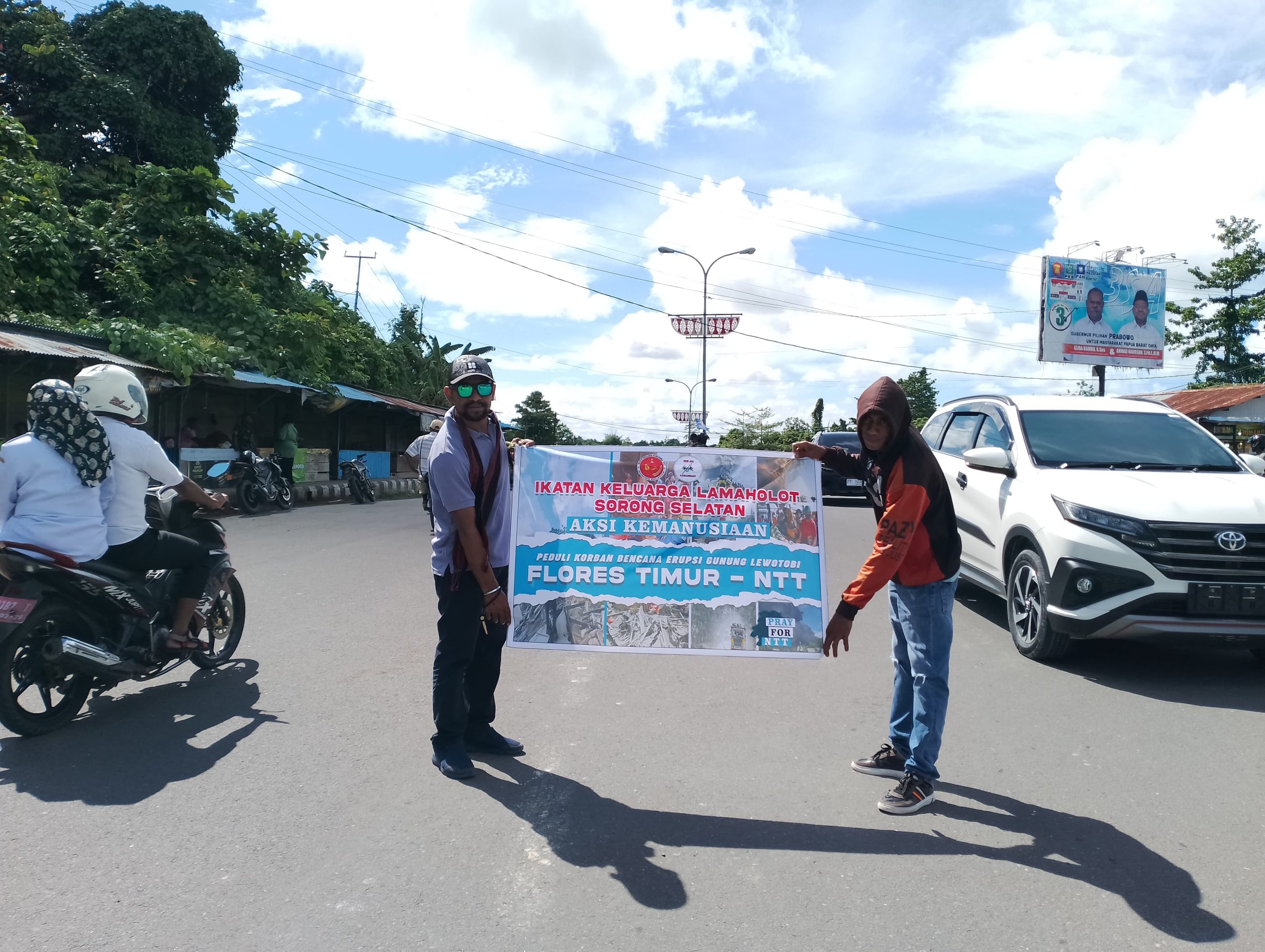 Ikatan Keluarga Lamaholot Sorong Selatan (Sorsel), Papua Barat Daya Lakukan penggalangan dana, Kamis (13/11/2024)