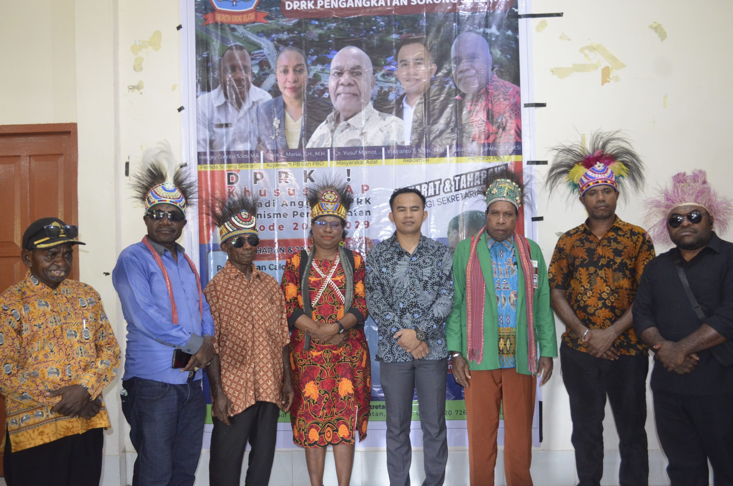 Pendaftaran Calon Anggota DPRK Sorong Selatan Wilayah WAMOKA Amram Amelia Watho,SH.